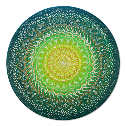 Leinwandbild Mandala Healing 40cm